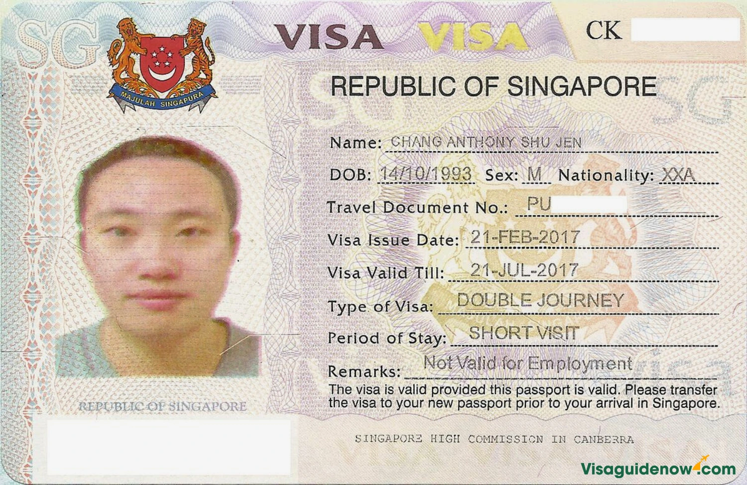 Singapore visa